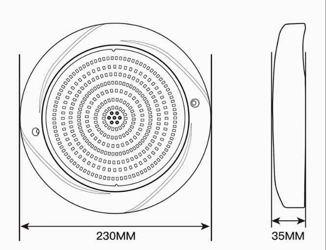 Swimming Pool Light RGBW ضوء مسبح ملون