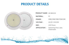 Swimming Pool Light RGBW ضوء مسبح ملون